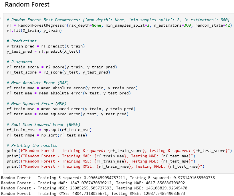RandomForest